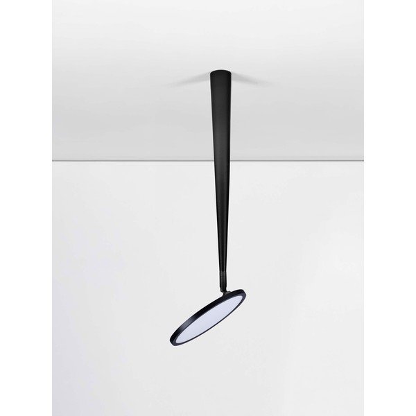Plafonieră negru-mat LED cu structură flexibilă din aluminiu Ekei – Nova Luce-image-4