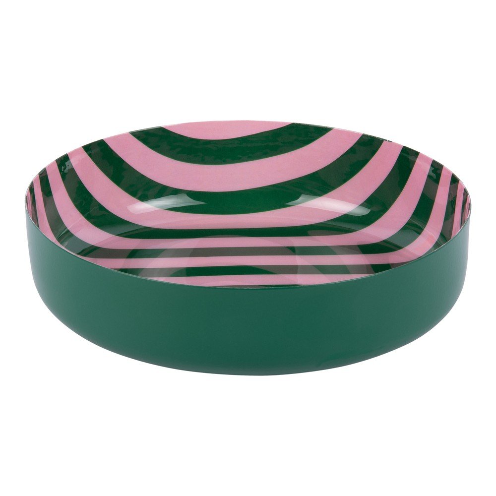 Bol mic verde/roz deschis din fier Animado – PT LIVING