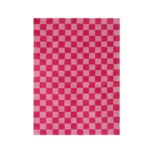Covor roz/roz deschis din bumbac 200x300 cm Mela – Jotex