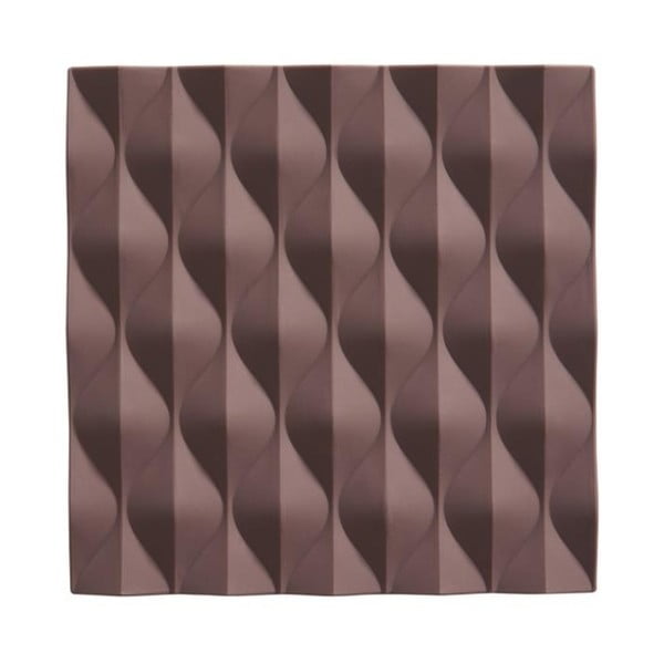 Suport din silicon pentru oale fierbinți Zone Origami Wave, mov