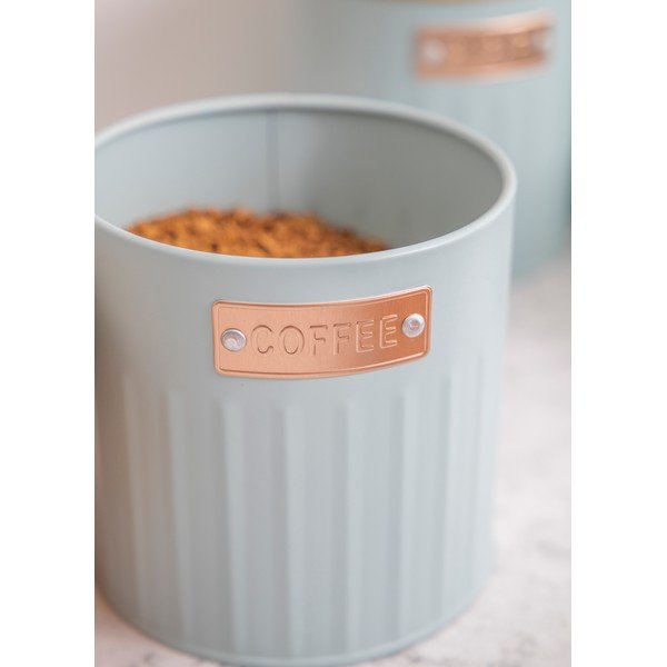 Recipiente 3 buc. din oțel pentru cafea/pentru ceai – Kitchen Craft-image-1