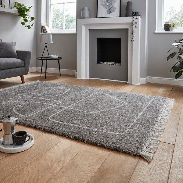 Covor Think Rugs Boho, 160 x 220 cm, bej-image-2