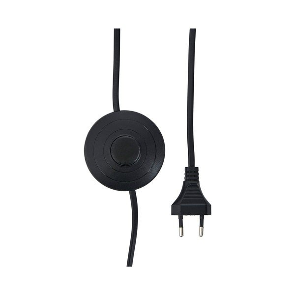 Lampadar negru mat/bej din material textil (înălțime 145 cm) Miguel – Ellos Home-image-4
