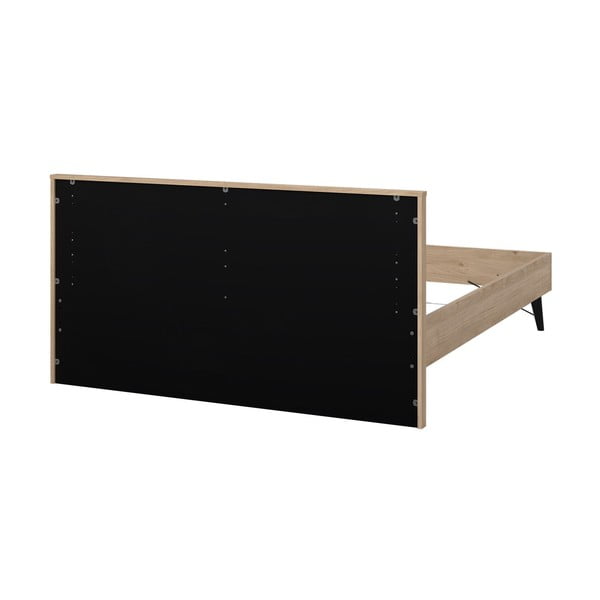 Pat matrimonial în culoare naturală fără somieră 160x200 cm Ry – Tvilum-image-2