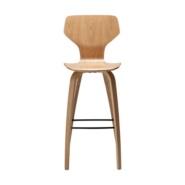 Scaun de bar în culoare naturală (înălțime șezut 75 cm) S.I.T – DAN-FORM Denmark-image-1