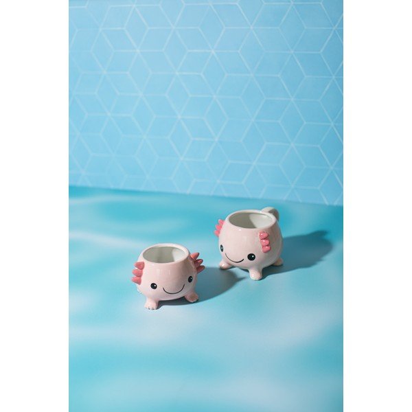 Cană roz-deschis Axolotl – Sass & Belle-image-1