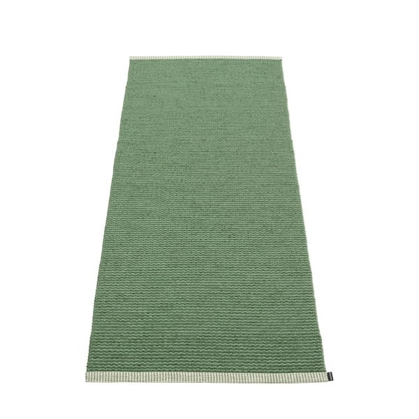 Covor tip traversă pentru interior și exterior verde 60x150 cm Mono Leaf Oregano – Pappelina
