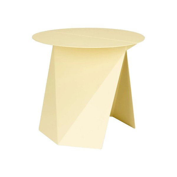 Măsuță auxiliară rotundă din metal 45x46 cm Foldy – Zuiver-image-2