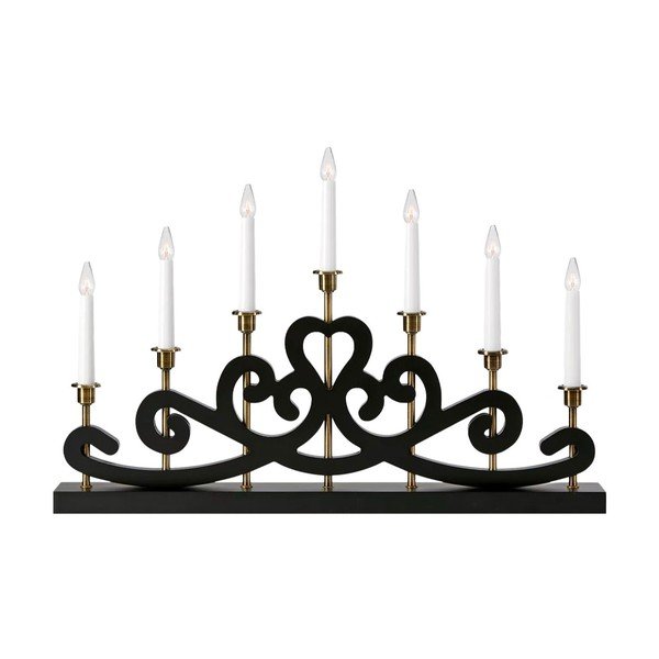 Decorațiune luminoasă de Crăciun neagră Nightfall – Markslöjd