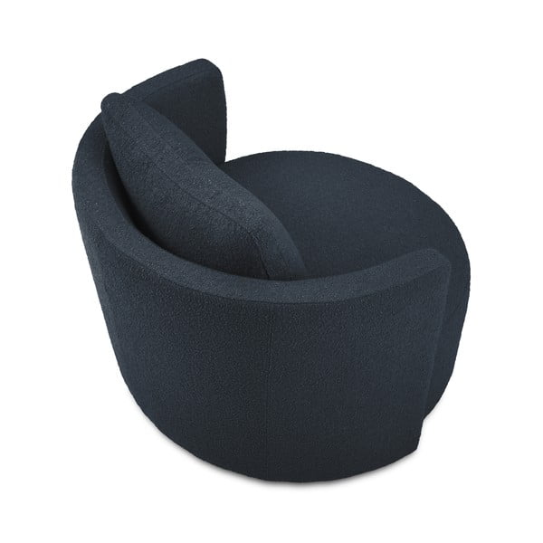 Fotoliu pivotant Interieurs 86 Nael, albastru închis-image-3