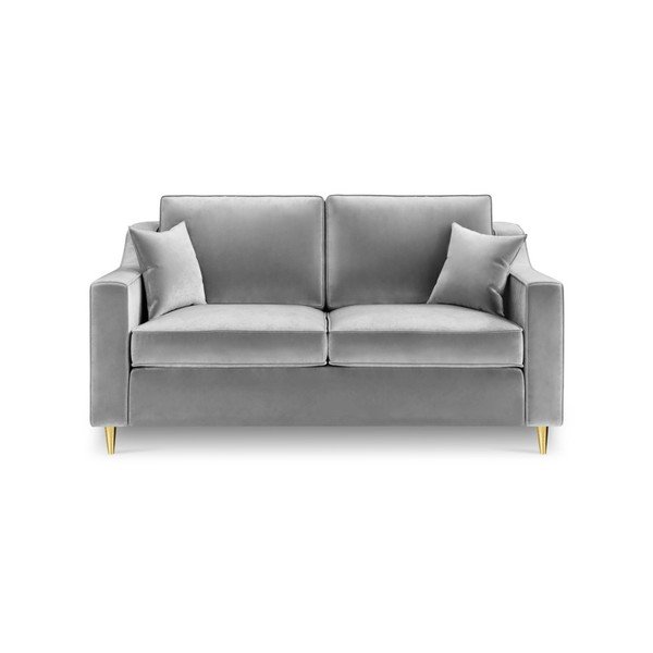 Canapea cu 2 locuri Mazzini Sofas Marigold, gri-image-3