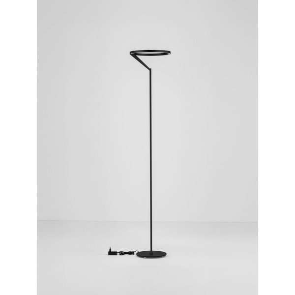 Lampadar negru mat LED cu intensitate reglabilă din aluminiu (înălțime 168 cm) Tilia – Nova Luce-image-3