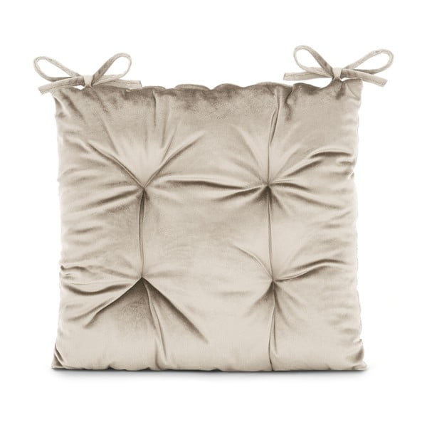 Pernă de scaun din catifea 40x40 cm Aleksa – Restilo