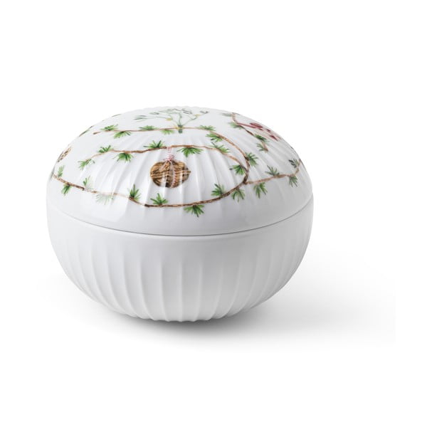 Recipient din porțelan pentru prăjituri Hammershøi – Kähler Design-image-2