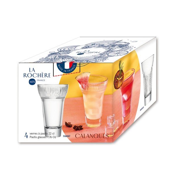 Set de pahare 4 buc. de shoturi 220 ml Mix – La Rochére-image-4
