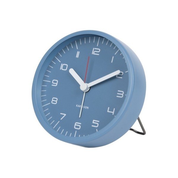 Ceas alarmă ETH Numbers, albastru-image-1