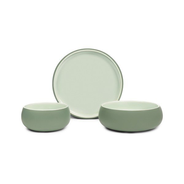 Serviciu de masă 3 buc. din gresie Aura Nomi – Bonami Selection