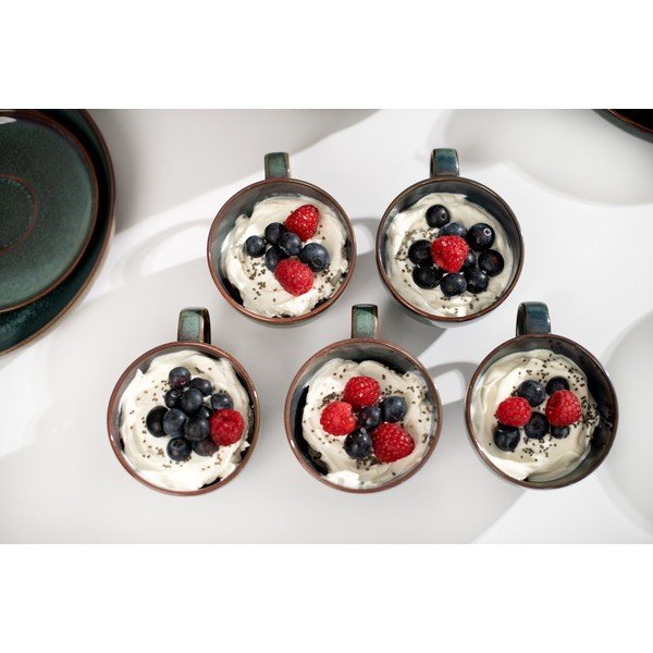 Cană verde pentru cappuccino din porțelan 250 ml Crafted Breeze – like | Villeroy & Boch-image-1