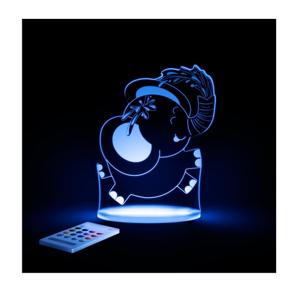 Lampă de veghe cu LED pentru copii Aloka Elephant
