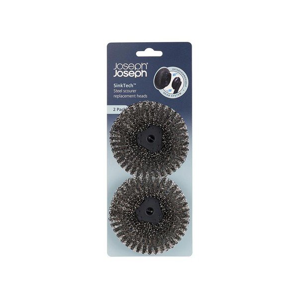 Set de capete de schimb pentru peria de vase 2 buc. SinkTech – Joseph Joseph