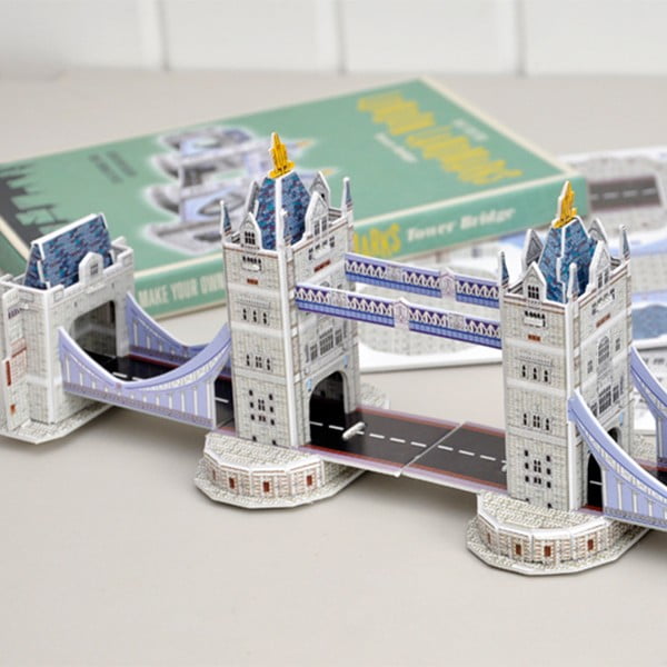 Puzzel 3D din carton Rex London Tower Bridge
