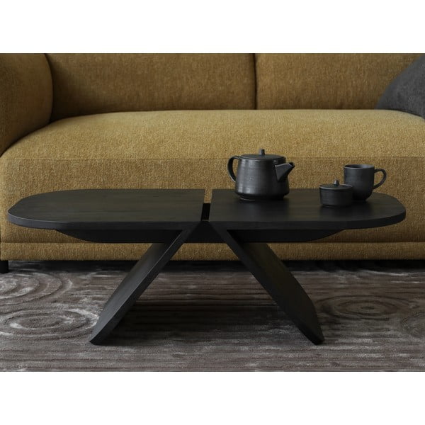 Măsuță de cafea neagră din lemn de stejar 54x100 cm Avio – Blomus-image-1