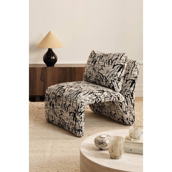 Fotoliu alb-negru Chichia – Ellos Home-image-1