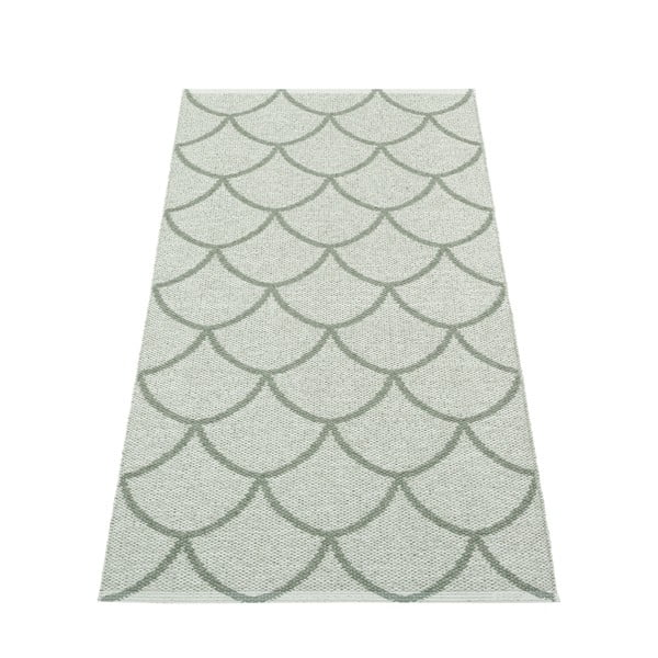 Covor tip traversă pentru interior și exterior verde 70x150 cm Kotte Army Sage – Pappelina-image-2