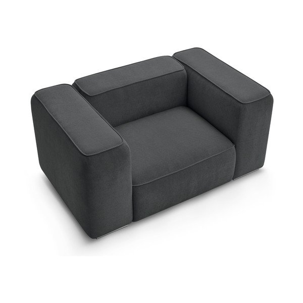 Fotoliu gri închis Zephyr – Bobochic Paris-image-4