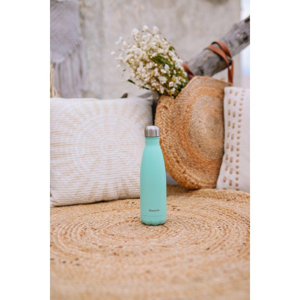 Sticlă de călătorie din oțel inoxidabil 500 ml Pastel - Qwetch-image-1