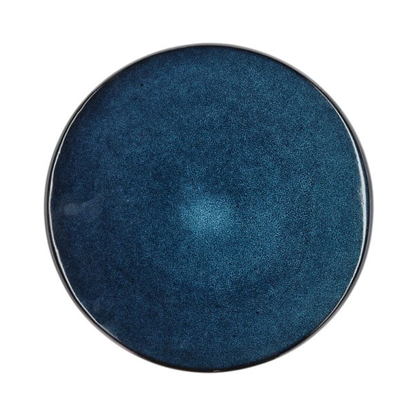 Platou pentru prăjituri din ceramică Gastro Dark Blue – Bitz-image-2