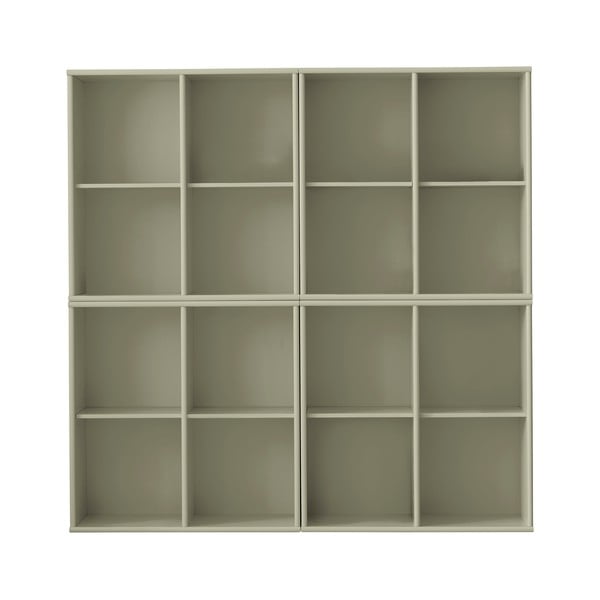 Bibliotecă kaki suspendată 140x140x27 cm Mistral – Hammel Furniture
