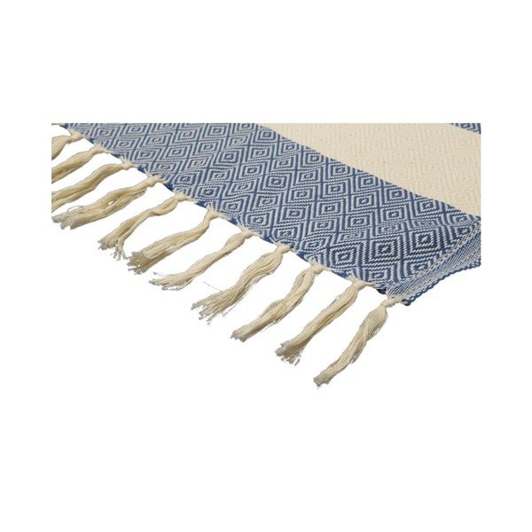 Prosop hammam Diamonds Blue, 100x180 cm-image-3