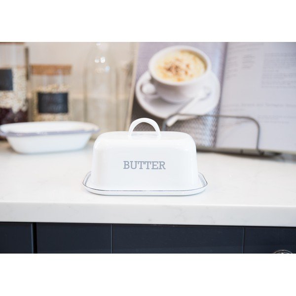 Cutie smălțuită pentru unt Kitchen Craft Living Nostalgia-image-3
