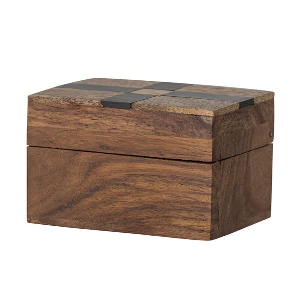 Cutie de depozitare maro din lemn decorativă 6,5x4,5x4 cm Cemile – Bloomingville