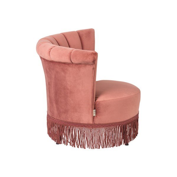 Fotoliu Dutchbone Flarir, roz-image-3