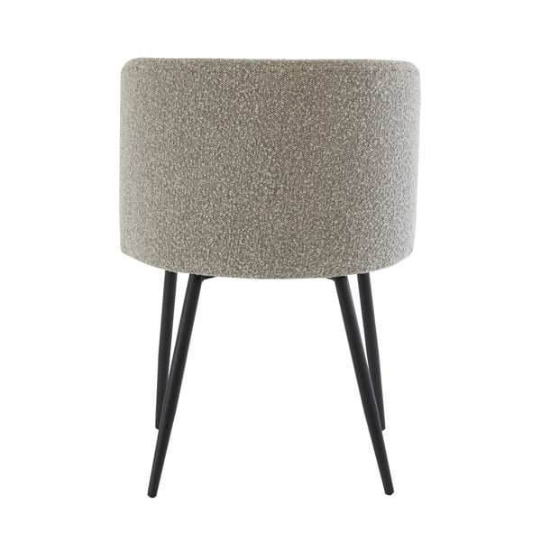Scaun de sufragerie gri tapițat Elyna – Light & Living-image-3