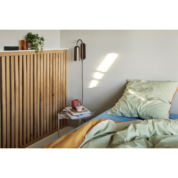 Măsuță auxiliară rotundă cu blat din sticlă ø 45 cm Beam – Hübsch-image-3