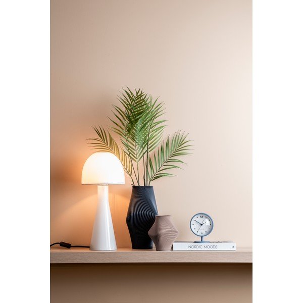 Vază albastru-închis din polirășină (înălțime 30 cm) Twisted Rib – PT LIVING-image-1