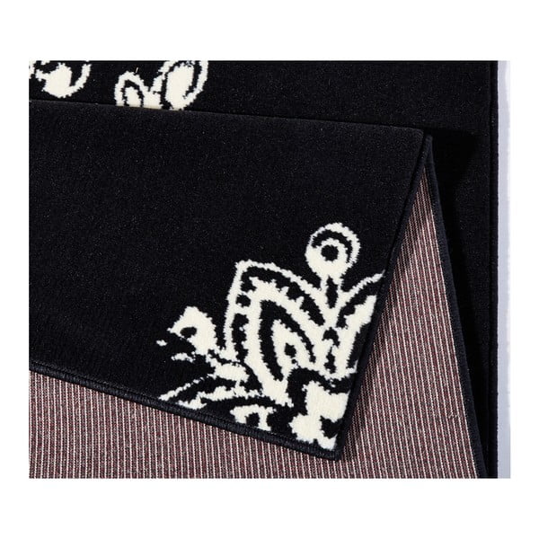 Covor Hanse Home Gloria Blossom, 200x290 cm, negru-alb-image-2