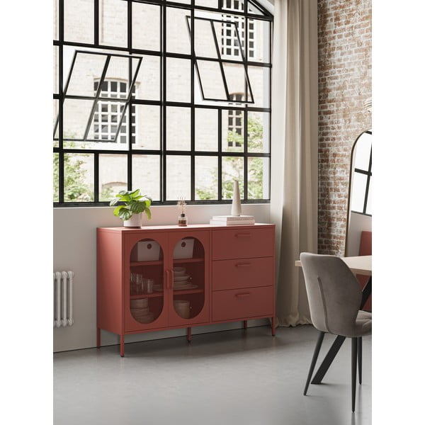 Comodă cărămizie 140x90 cm Diora – Marckeric-image-1