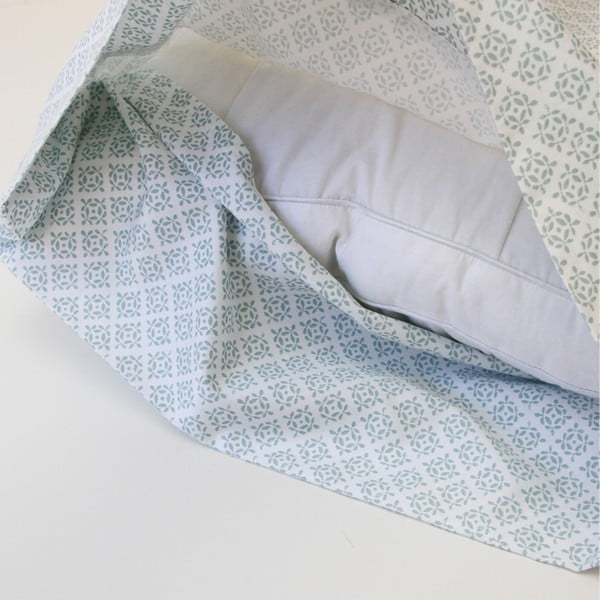 Set 2 fețe de pernă din bumbac Happy Friday Basic, 50 x 80 cm, negru-image-2