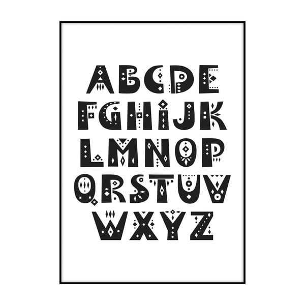 Poster Imagioo Alphabet, 40 x 30 cm
