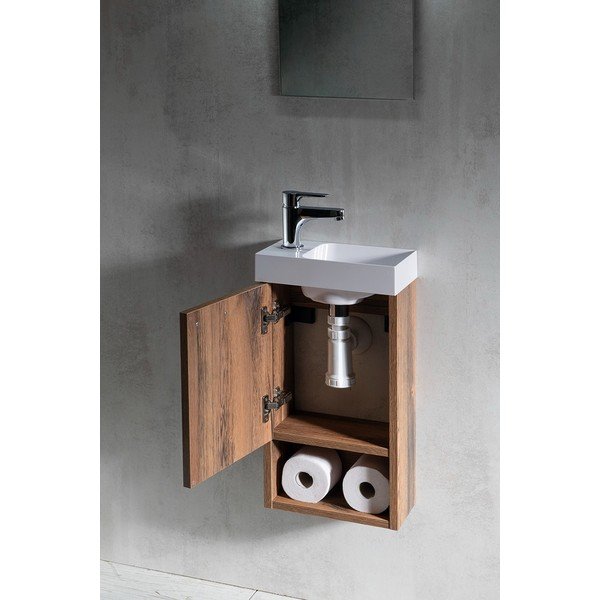 Dulap fără chiuvetă alb suspendat 30x53 cm Latus Xi – Sapho-image-1