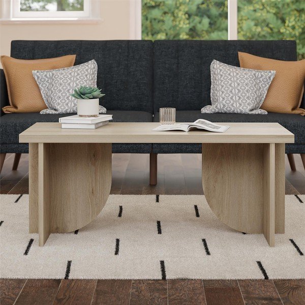 Măsuță de cafea în culoare naturală 48x106 cm Voler – Novogratz-image-1