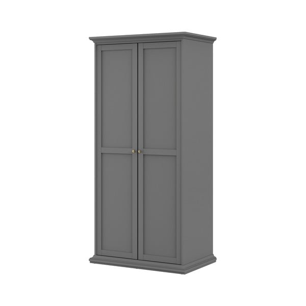 Șifonier gri 96x201 cm Paris – Tvilum-image-3