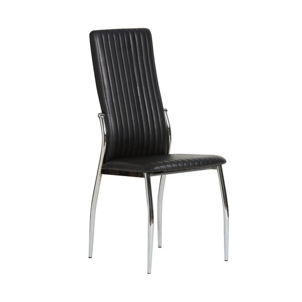 Scaun dining Marckeric Alison, negru-image-2