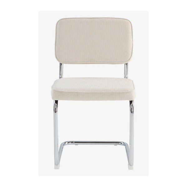 Scaune de dining albe balansoar 2 buc. din metal Hjo – Jotex-image-3
