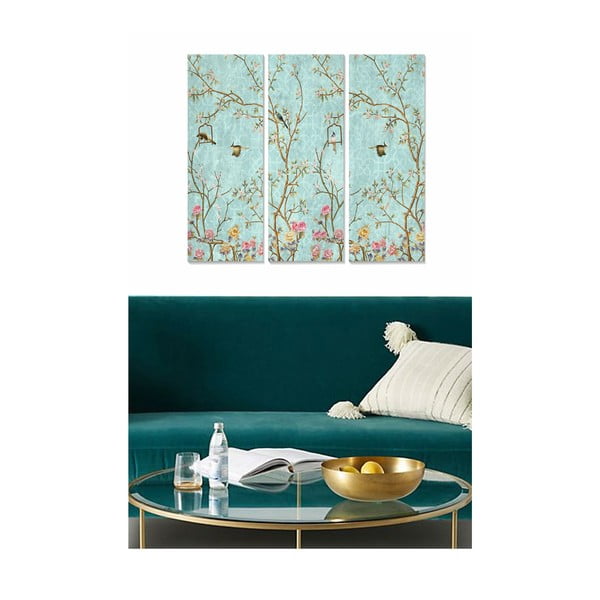 Tablouri 3 buc. 20x50 cm – Wallity-image-1