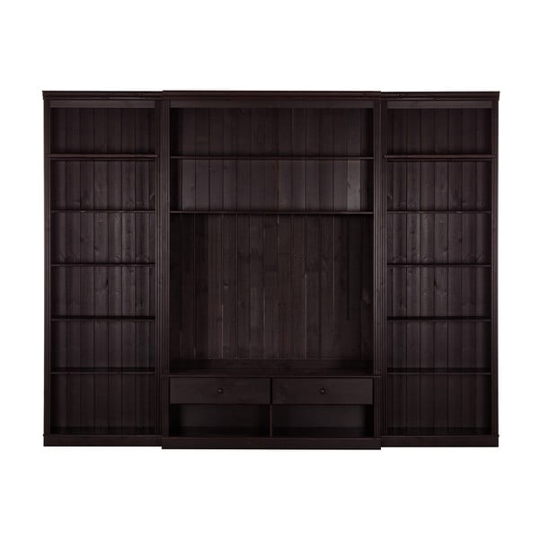 Set TV maro din lemn de pin 288x223 cm Anita – Støraa